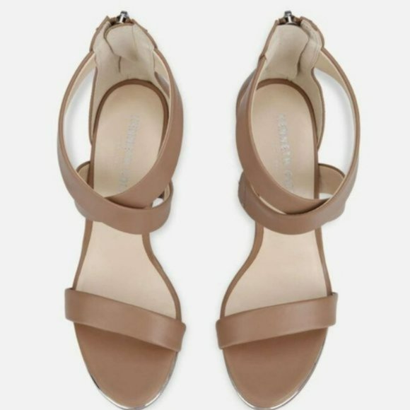 Kenneth Cole Brooke Cross High Heel Sandals-8.5 - Picture 5 of 9